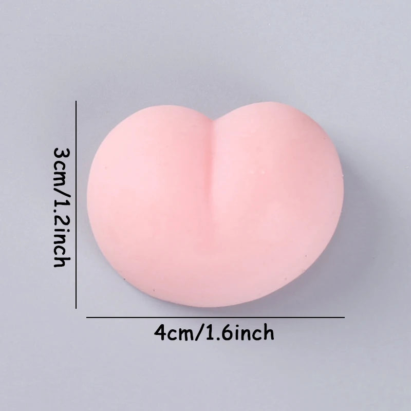 Soft Clay Peach Butt Gummy - GlobalAiStore