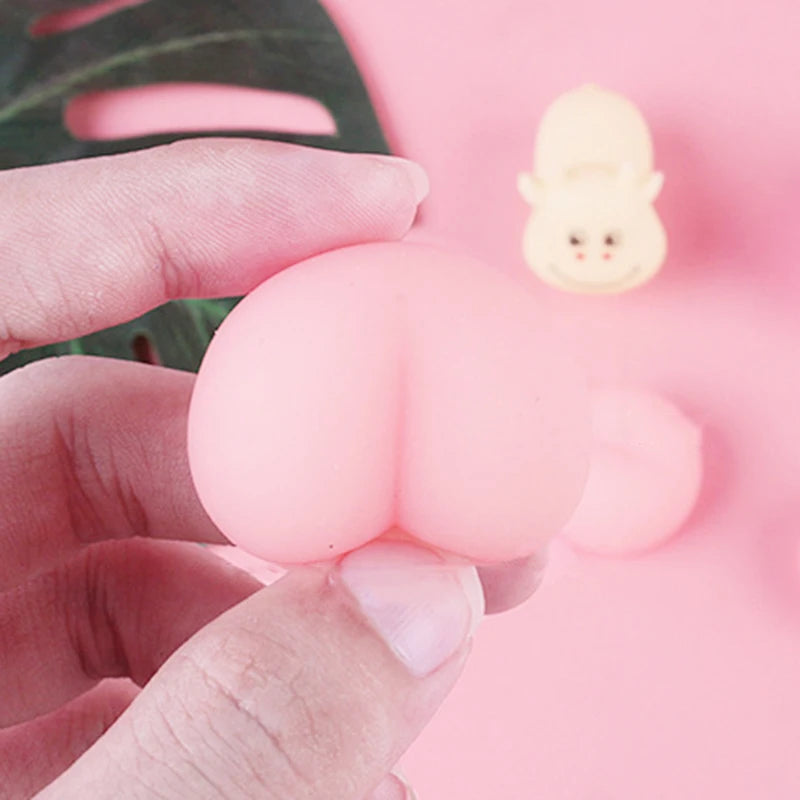 Soft Clay Peach Butt Gummy - GlobalAiStore